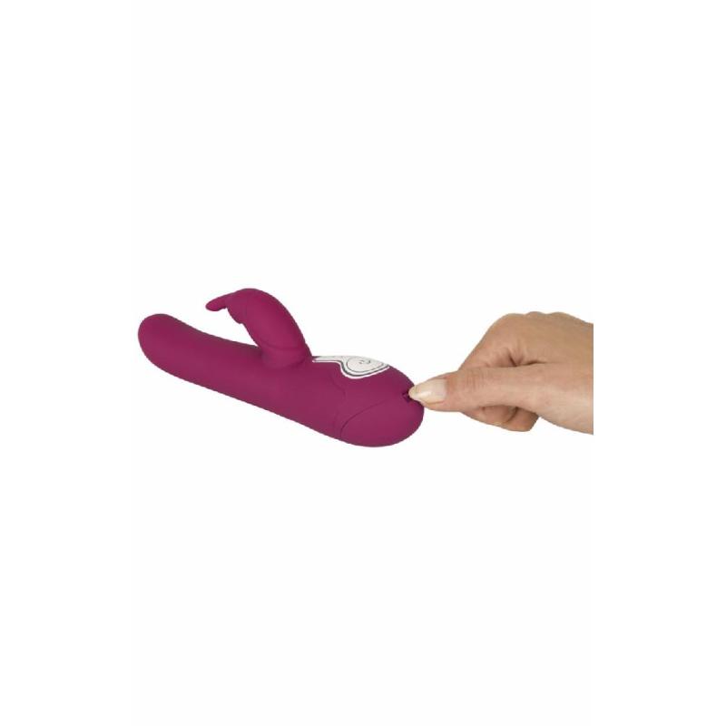 Вибратор - кролик - The intelligent Rabbit Vibrator тёмно-розовый