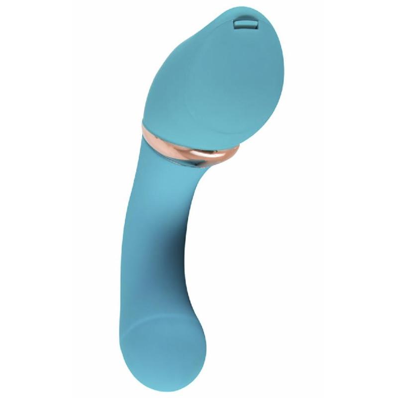 Вибратор для точки G - Jülie Lovetoys бирюзовый