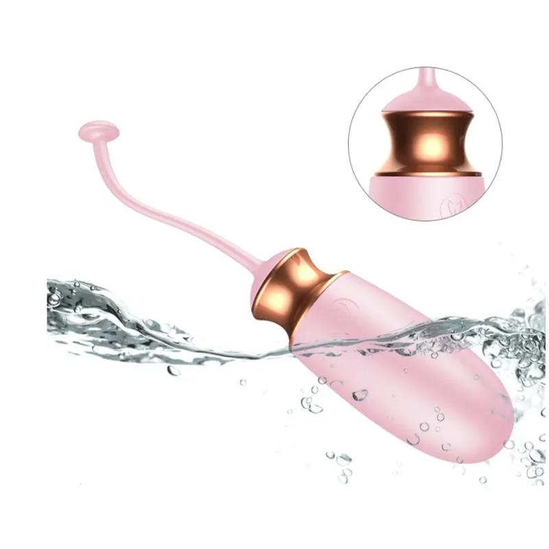 Виброяйцо с подогревом и пультом ДУ - Vibrating Silicone Love EGG USB