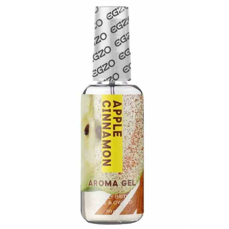 Оральный гель-лубрикант EGZO AROMA GEL - Apple Cinnamon, 50 мл