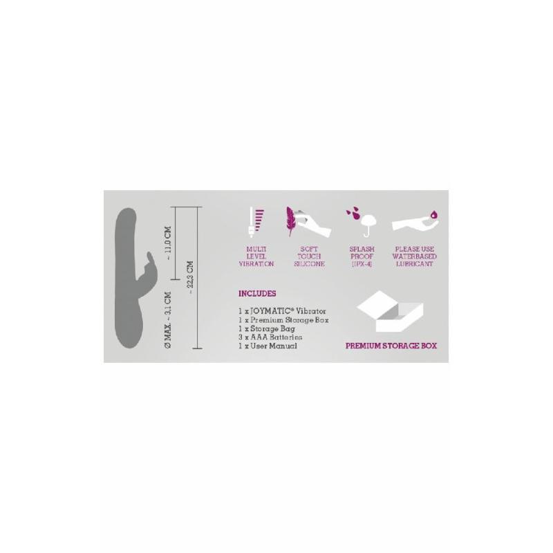 Вибратор - кролик - The intelligent Rabbit Vibrator розовый