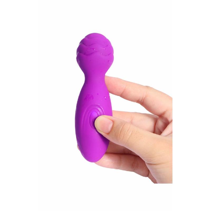 Вибромассажер Dilianni mini massager 10 режимов вибрации  фиолетовый