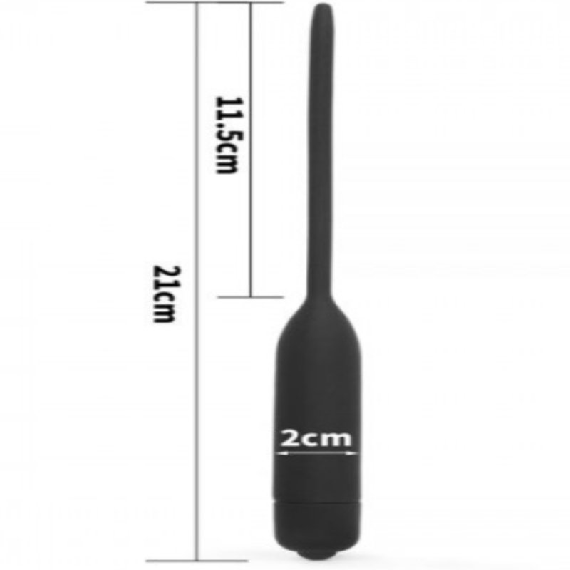 Уретральный стимулятор с 10 режимами вибрации Urethral Dilator Vibrating