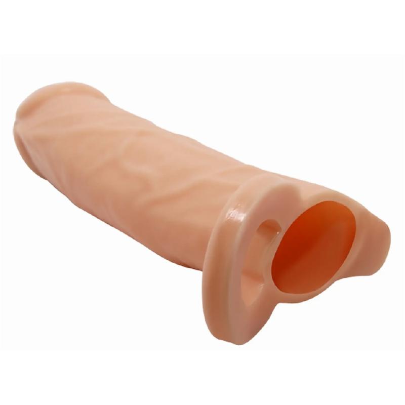 Удлиняющая насадка (удлиняет на 4 см) PREETTY LOVE - Penis Sleeve Emmitt