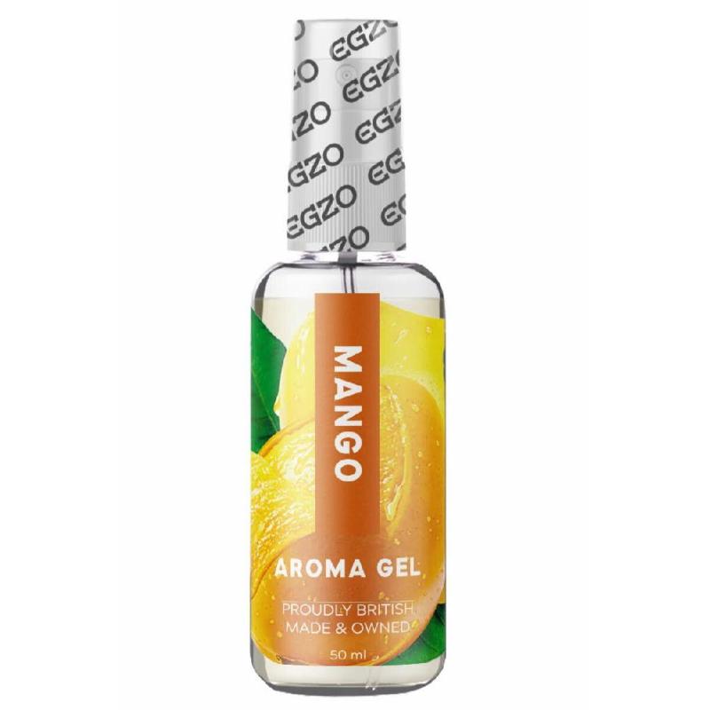 Оральный гель-лубрикант EGZO AROMA GEL - Mango, 50 мл