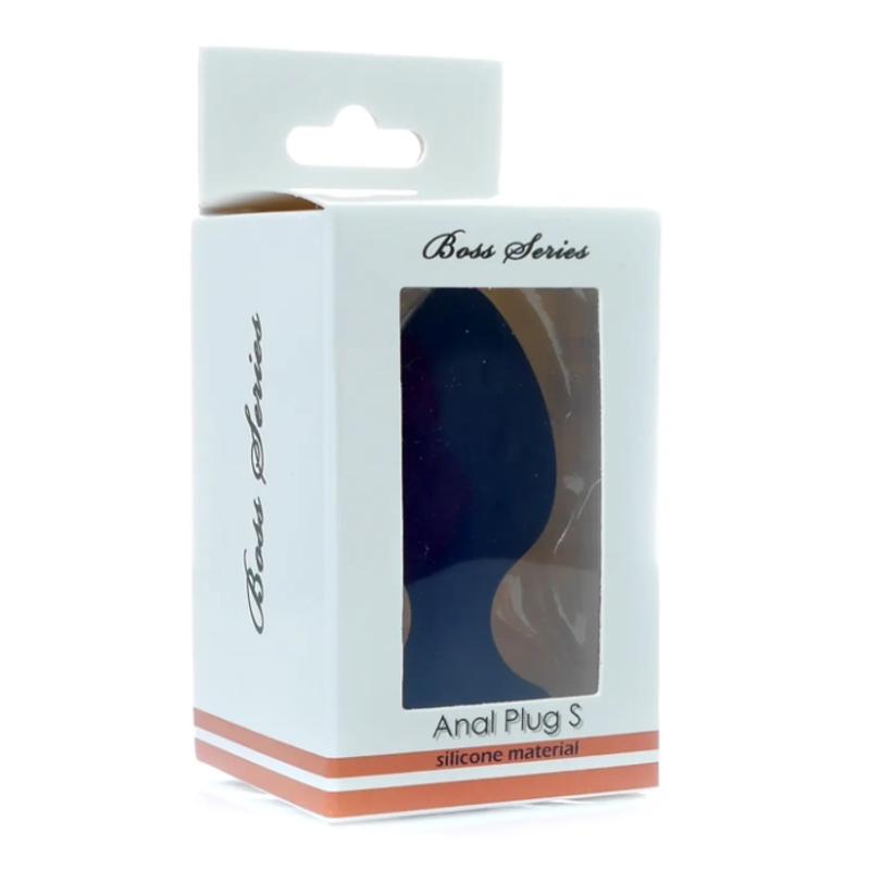 Анальний силиконовый плаг Boss Series - Silicone Anal Plug S 2,8 cm