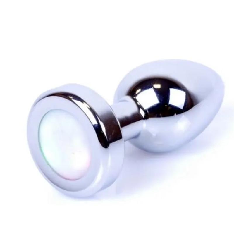 Анальная пробка Boss Series - Jewellery PLUG Disco Flashlight S