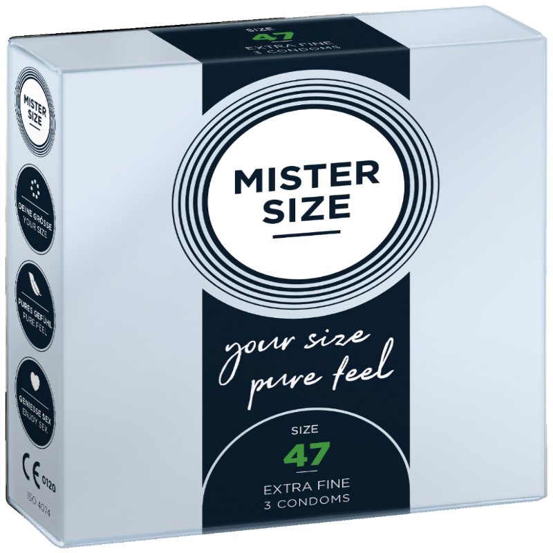Презервативы Mister Size 47 mm (3шт) - зображення 1