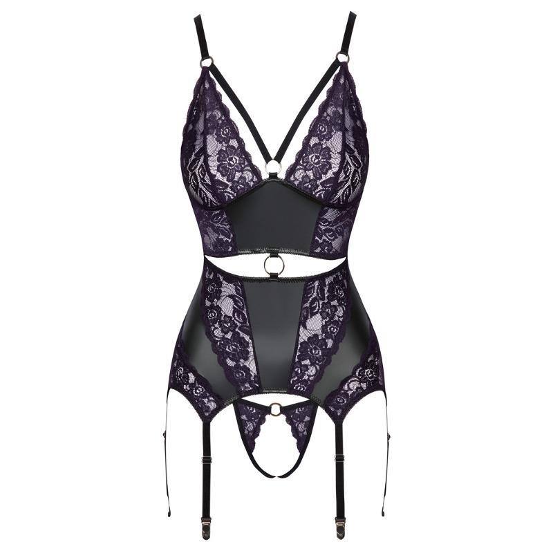 Сексуальный кружевной корсет Set Cottelli LINGERIE Размер S