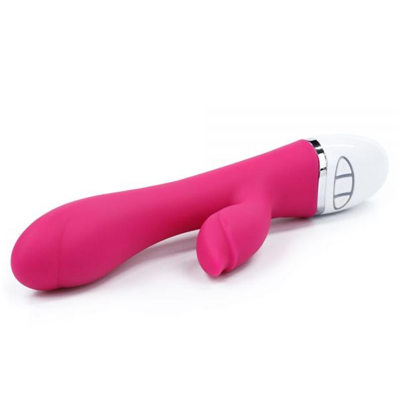 Вибромассажер с рельефным наконечником Rabbit Vibrator USB Rechargeable