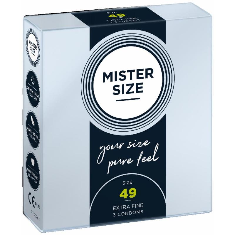Презервативы Mister Size 49 mm (3шт)