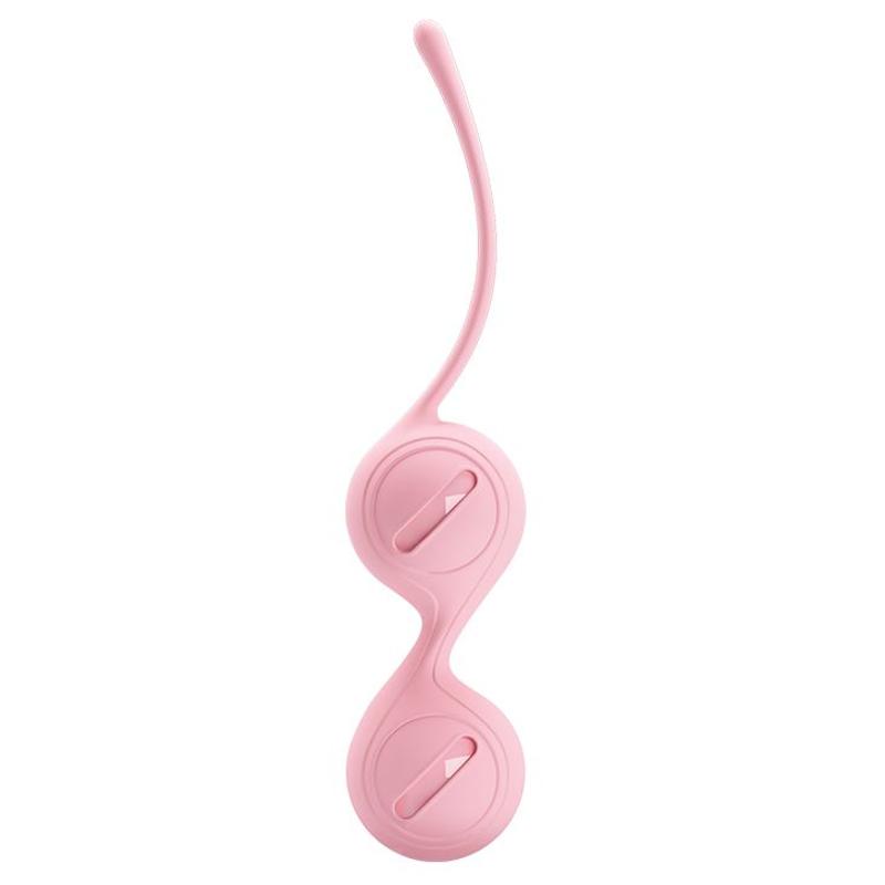 Вагинальные шарики Pretty Love Kegel BALL I, цвет бежевый