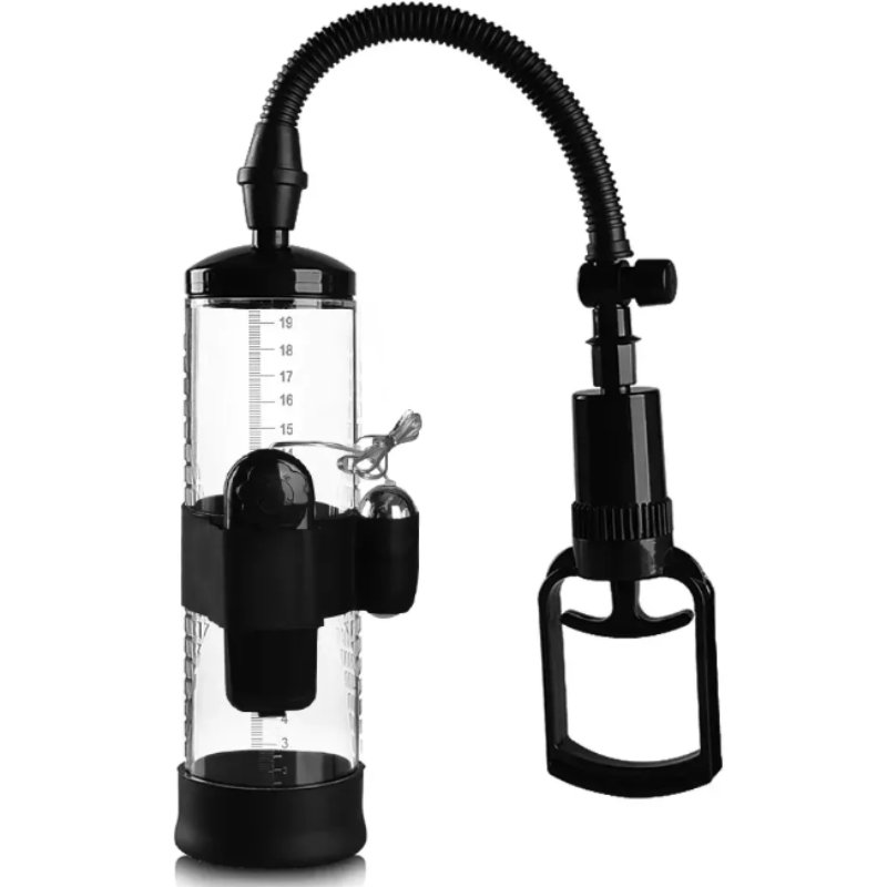 Вакуумная помпа с вибростимуляцией CANWIN Passion Pump Men Powerup - P728Z
