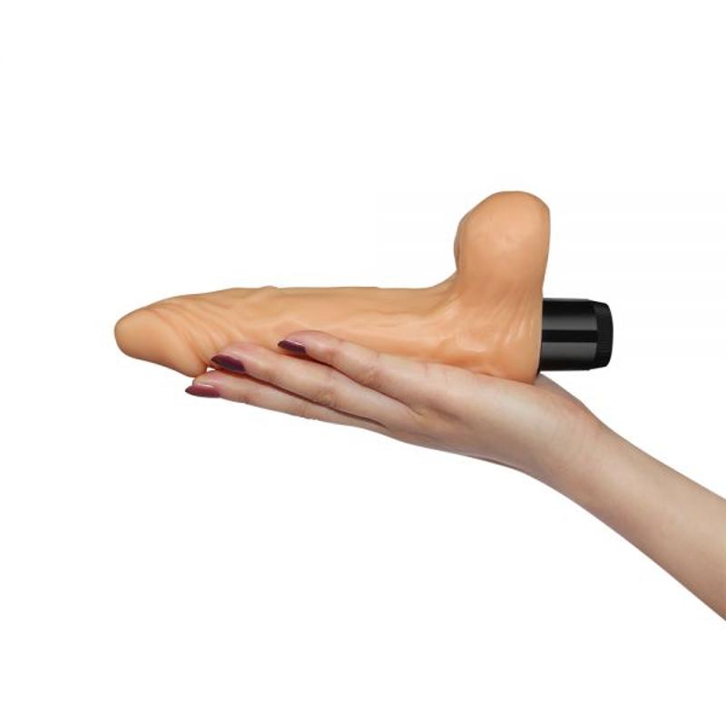 Упругий реалистичный вибратор 8'' Real feel, Flash
