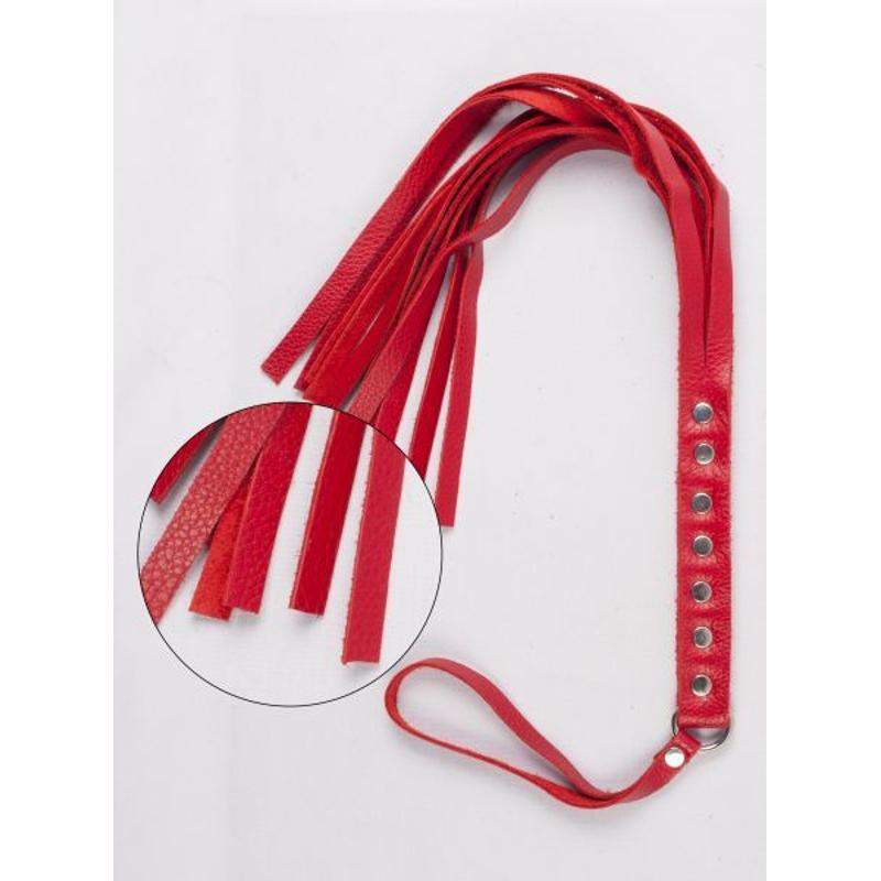 Флогер S&M Fancy Leather Floger, Red