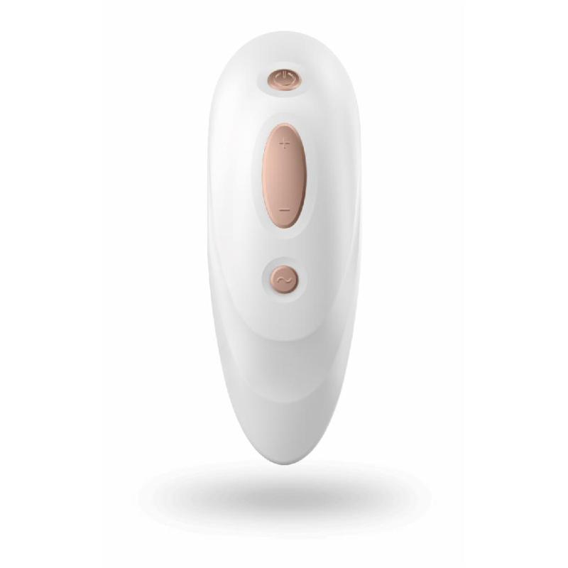 Стимулятор клитора Satisfyer Pro Plus 10 режимов вибрации и 11 режимов вакуума белый