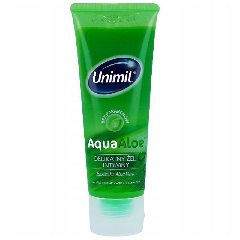 Увлажняющий гель Unimil Aqua Aloe на водной основе 80 мл