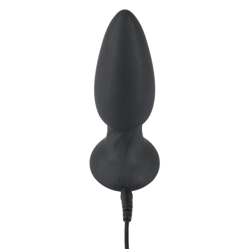 Анальная вибропробка с 7 режимами пульсации Remote controlled shaking plug