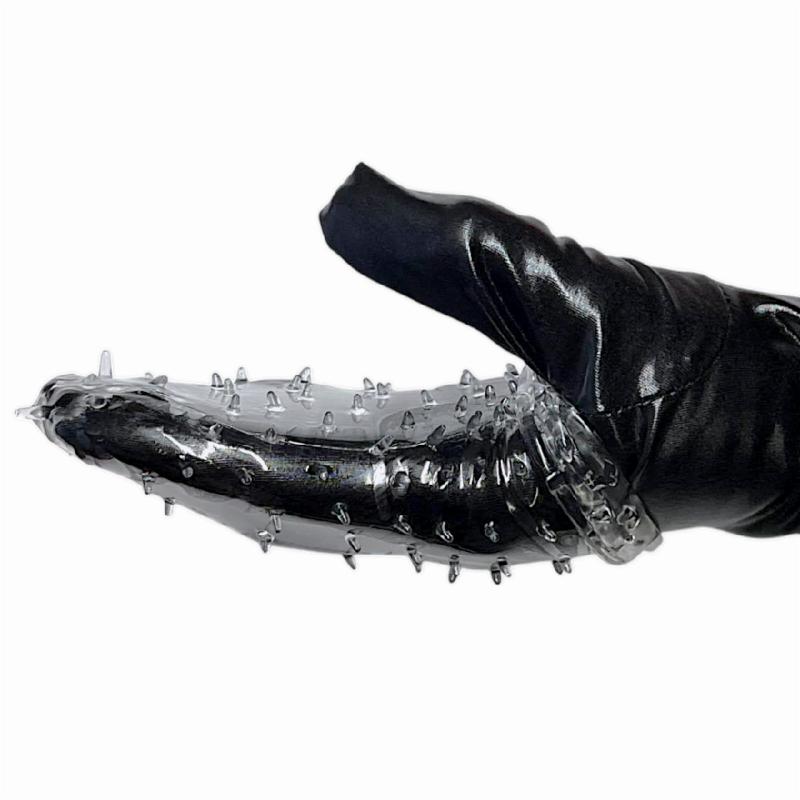 Закрытая насадка на член "Spikes hat", L115 mm, D40 mm