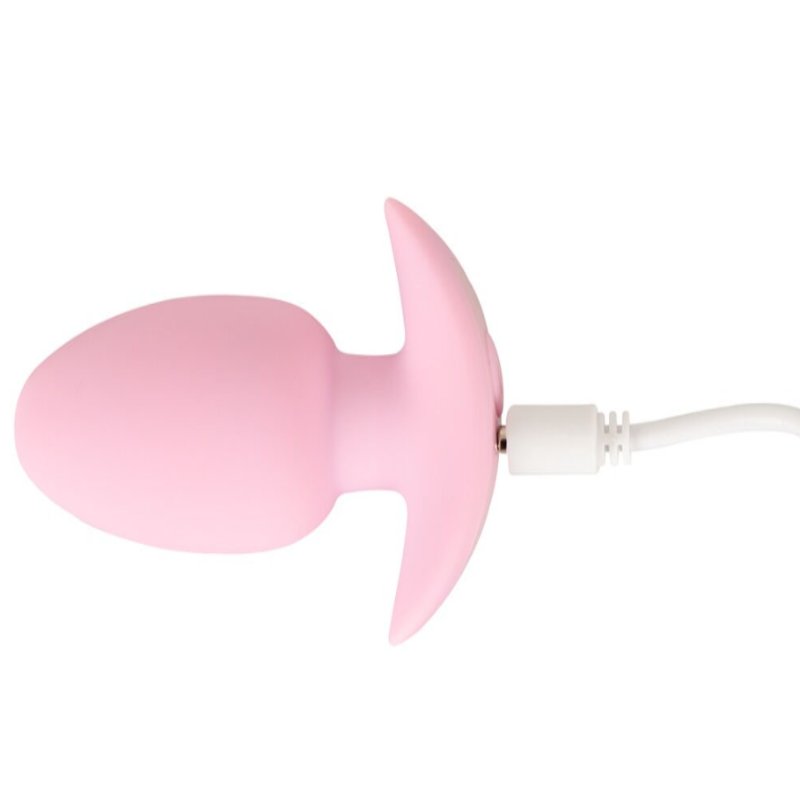 Анальная пробка с вибрацией Vibrating Mini Butt Plug Rose