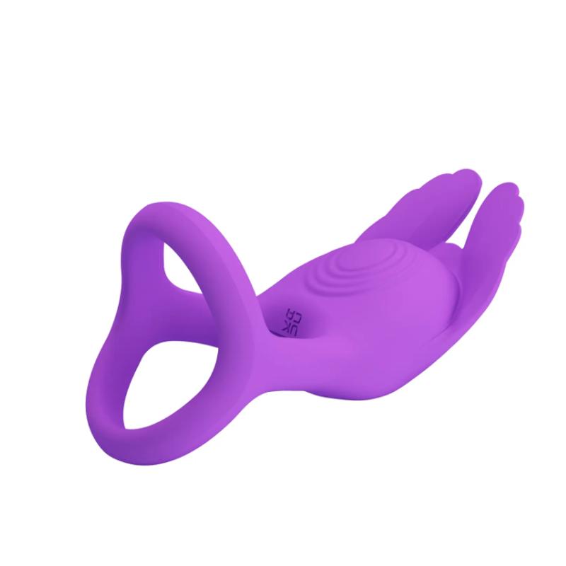 Эрекционное кольцо Pretty Love - Vibration Penis Ring SILAS Purple
