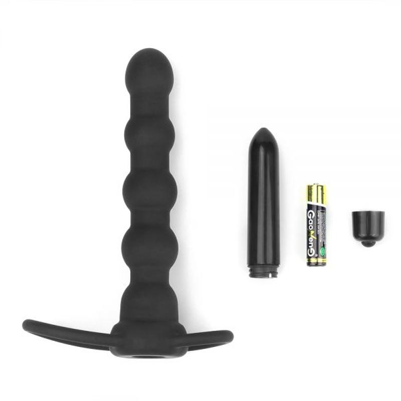 Анальное двойное удовольствие с вибрацией Double Prober Vibrating