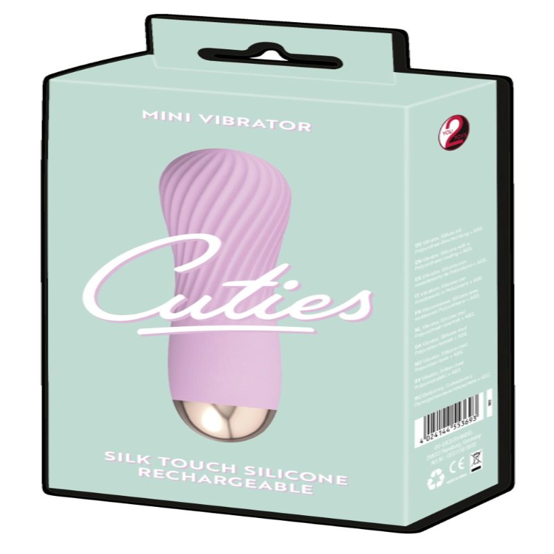 Мини-вибратор Cuties Mini Vibrator с 7 различными режимами вибрации - зображення 1