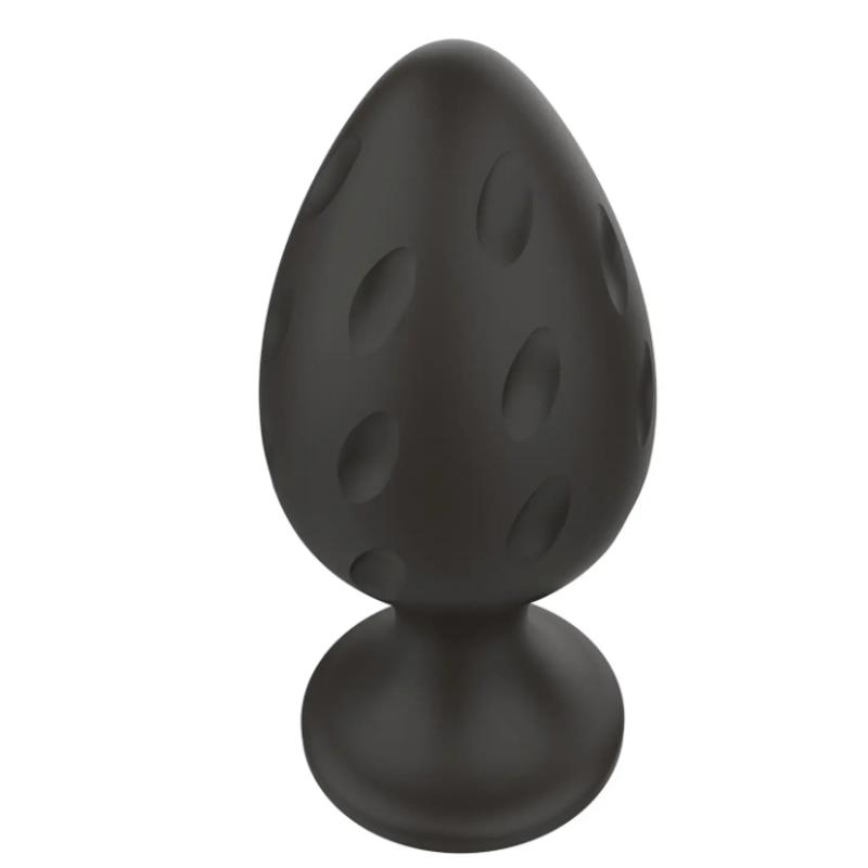 Анальний силиконовый плаг Boss Series - Silicone Anal Plug M 3,5 cm