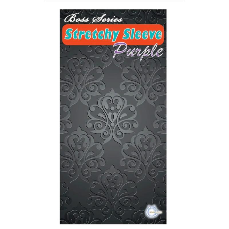 Насадка стимулирующая BOSS Stretchy Sleeve Clear