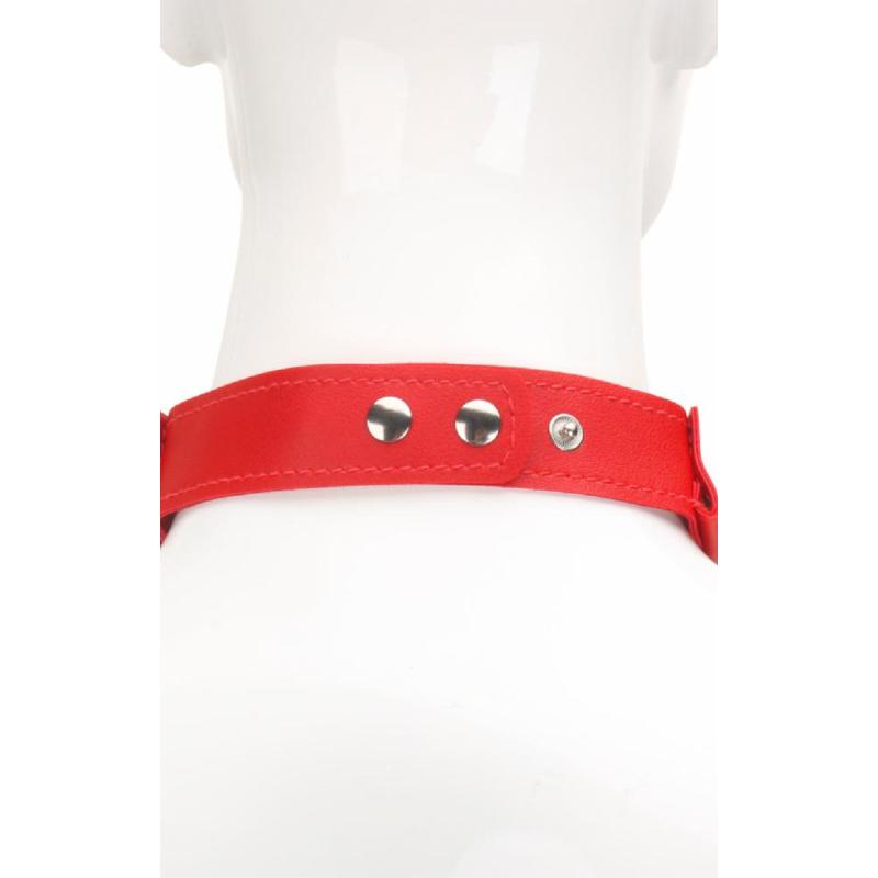 Воротник с цепью Madam Collar Red цвет красный