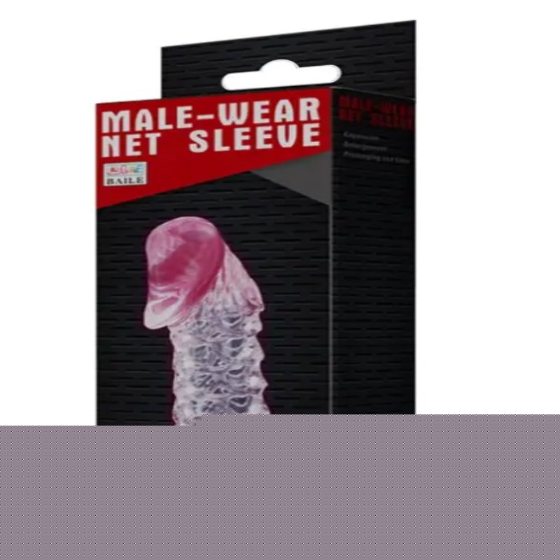 Удлиняющая насадка-презерватив Male-wear net sleeve