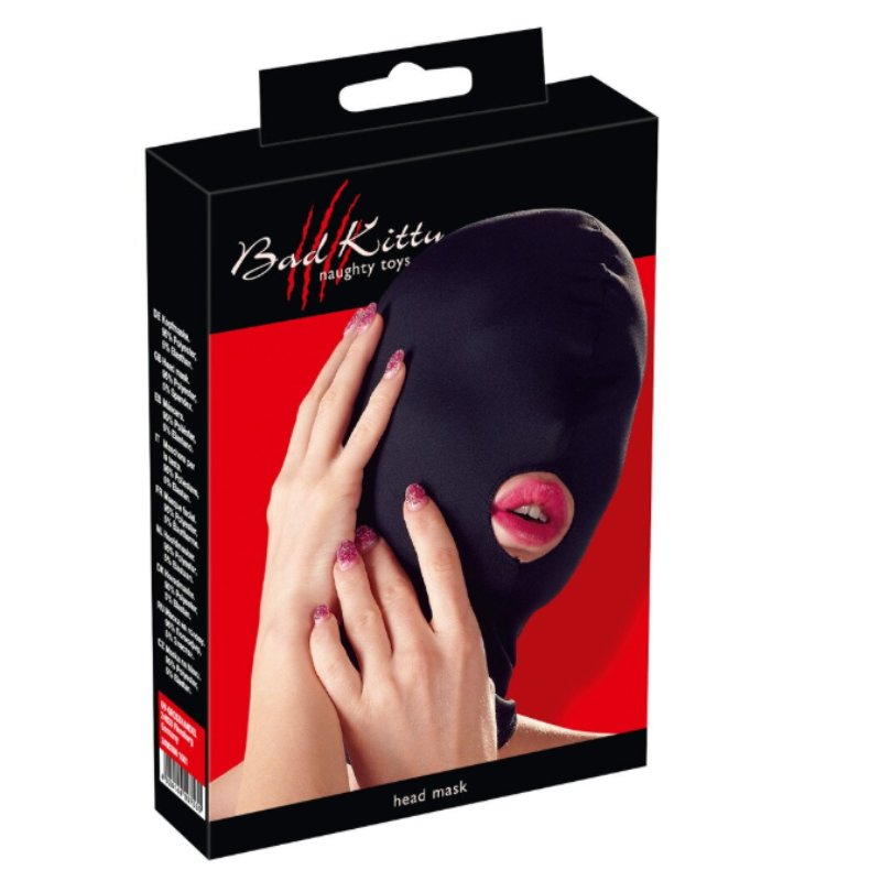 Маска с отверстием для рта Head Mask Bad Kitty