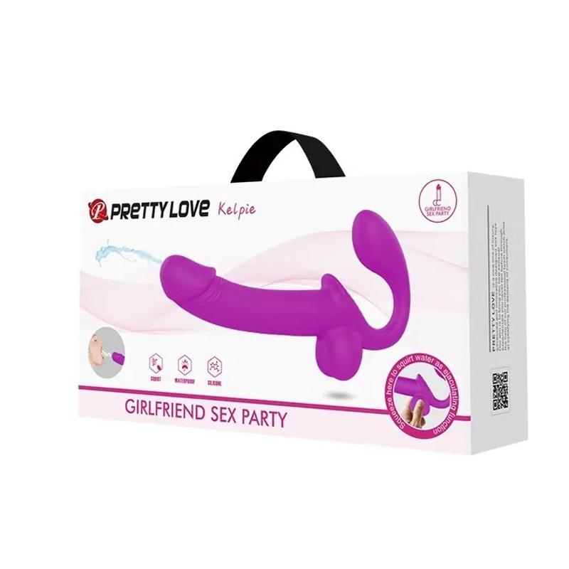 Безременной страпон с функцией эякуляции Pretty Love - Kelpie