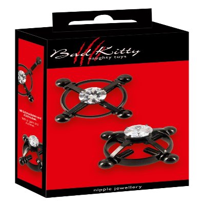Затискачі для сосків - Bad Kitty Nipple Jewellery