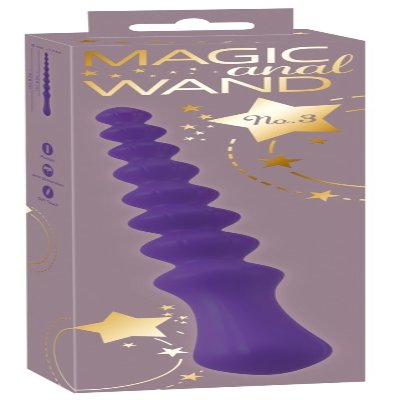 Анальний стимулятор - Magic Anal Wand No.3 Purple
