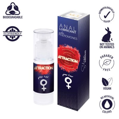 Анальний лубрикант з феромонами - MAI Attraction Anal Lubricant With Pheromones For Her, 50 мл