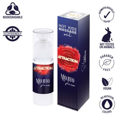 Масажна олія - MAI Attraction Massage Oil Mojito Balm, 50 мл