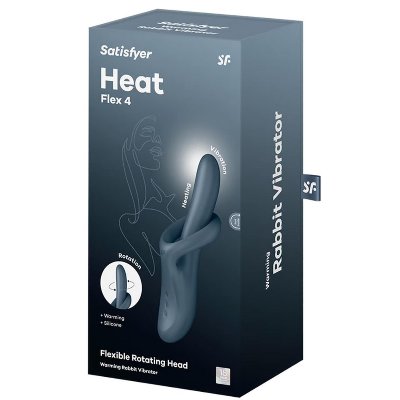 Вібратор - Heat Flex 4 Grey