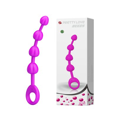 Анальний стимулятор - Pretty Love Beeds Purple