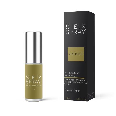 Чоловічі парфуми з феромонами - Sex Spray Ambre, 15 мл