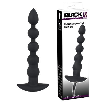 Анальний стимулятор - Black Velvets Rechargeable Beads