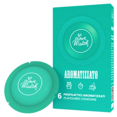 Презервативи - Aromatizzato (Flavoured), 6 шт.