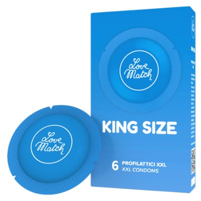 Презервативи - King Size, 6 шт.