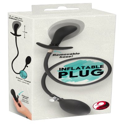 Aufblasbarer Analplug