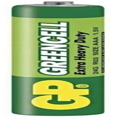 Батарейка GP Greencell 24G, R03, ААA, 1.5V, 1 шт.