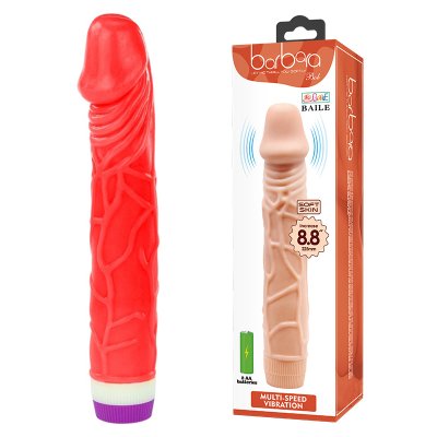 Вібратор - Barbara Bob Vibrator 8,8" Red