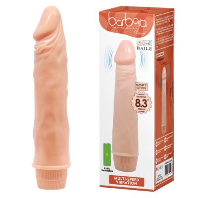 Вібратор - Barbara Dwarf Vibrator 8,3" Flesh
