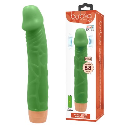 Вібратор - Barbara Bill Vibrator 8,8" Green