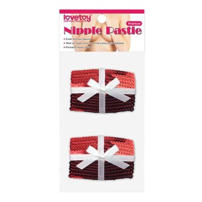 Пестіси - Reusable Christmas Sequin Square Nipple Pasties