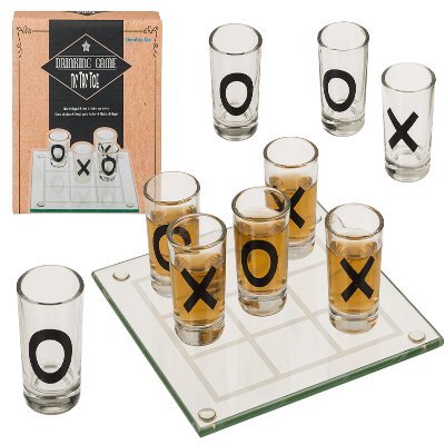 Гра Drinking Game Tic Tac Toe, 9 шт.
